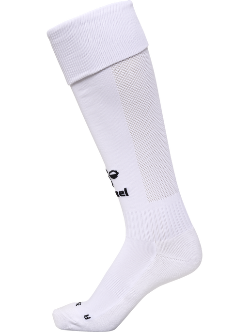 hmlESSENTIAL FOOTBALL SOCKS, WHITE/BLACK, packshot