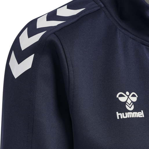 hmlCORE XK POLY ZIP SWEAT WOMAN, MARINE hmlCORE XK POLY ZIP SWEAT WOMAN, MARINE, packshot
