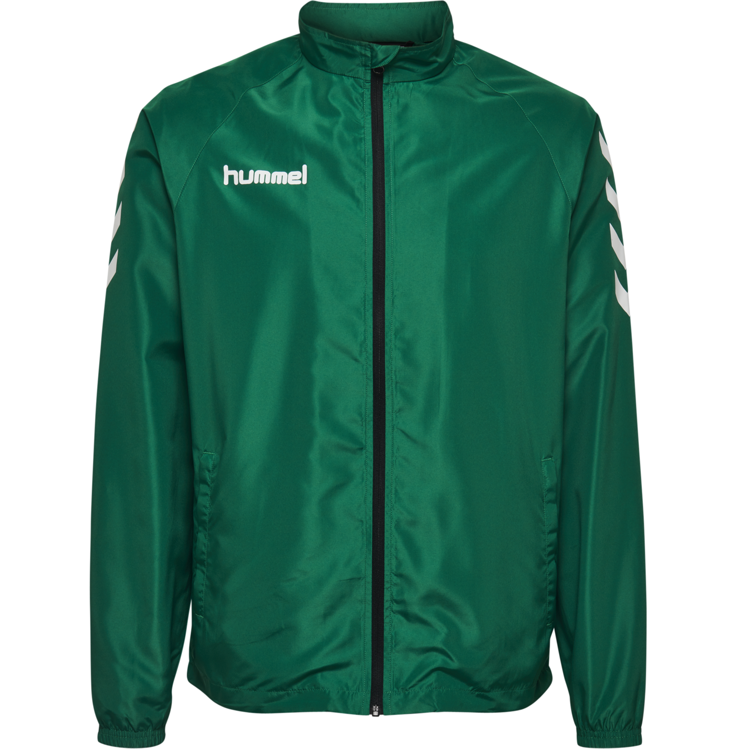 CORE KIDS MICRO ZIP JACKET, EVERGREEN, packshot