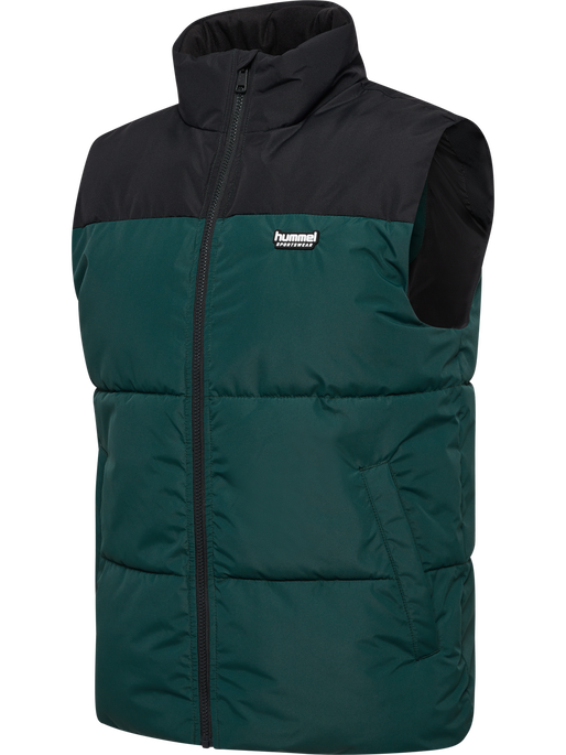 hmlPUFF VEST SPORTSWEAR, PONDEROSA PINE, packshot