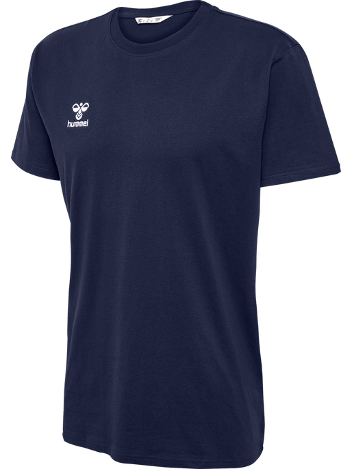 hmlGO 2.0 T-SHIRT S/S, MARINE, packshot