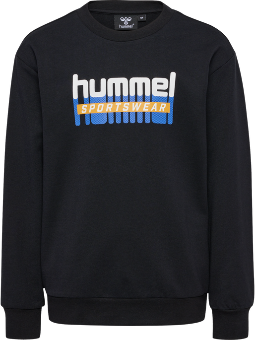 hmlTUKAS SWEATSHIRT, BLACK, packshot