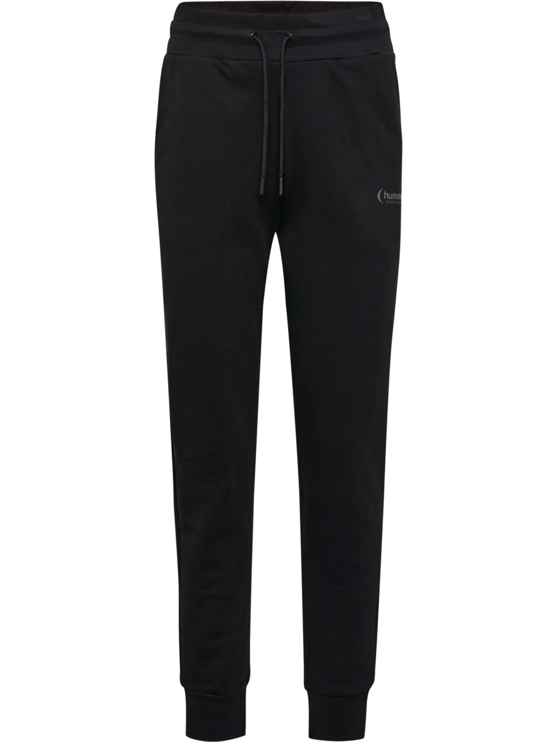 hmlPAOLA REGULAR PANTS, BLACK, packshot
