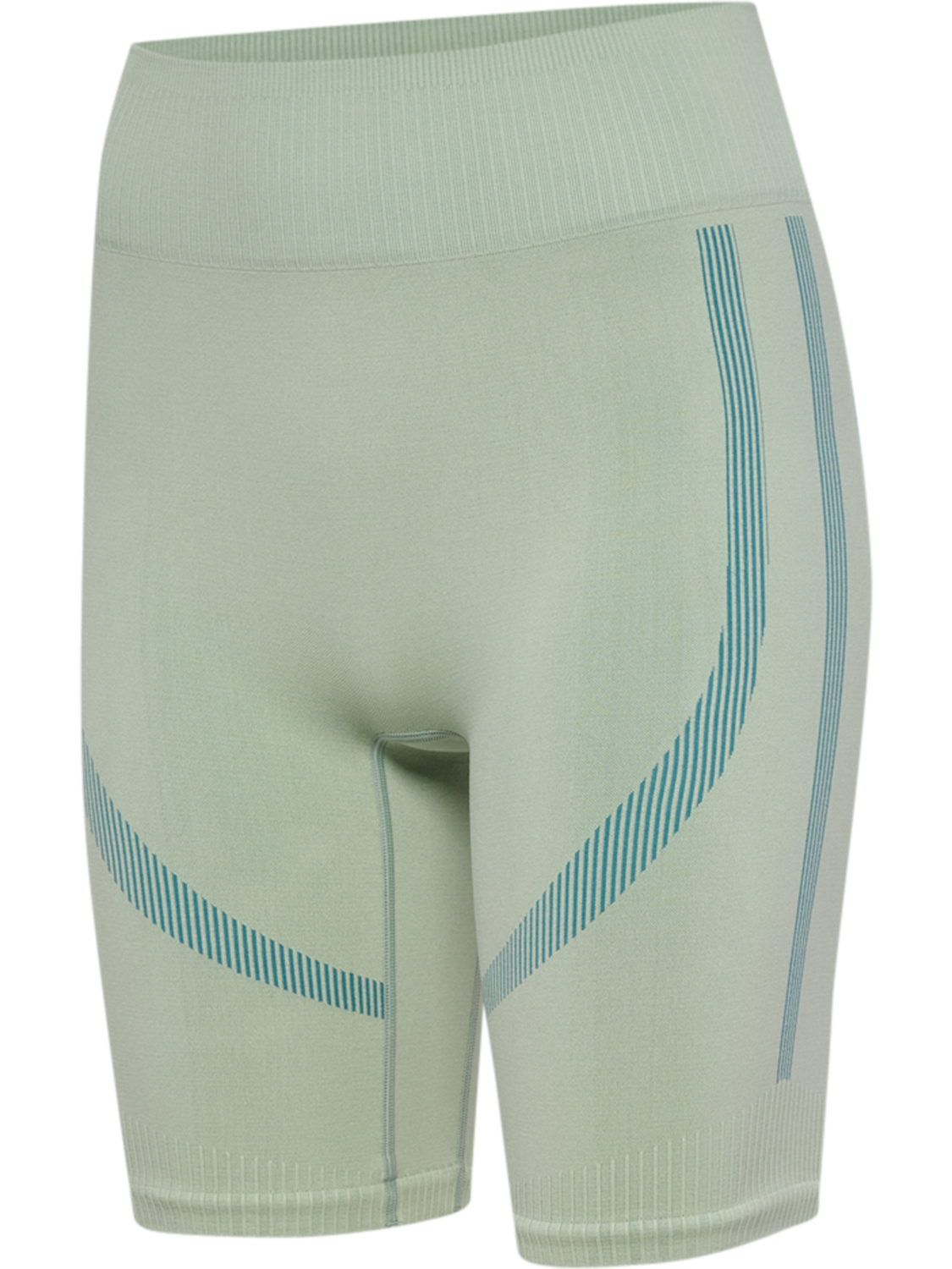 hmlHIIT SEAMLESS SHORT TIGHTS, FROSTY GREEN, packshot