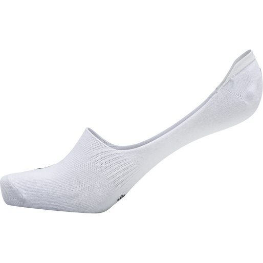 hmlCHEVRON 6-PACK NO SHOW SOCKS, WHITE/BLACK/GREY hmlCHEVRON 6-PACK NO SHOW SOCKS, WHITE/BLACK/GREY, packshot