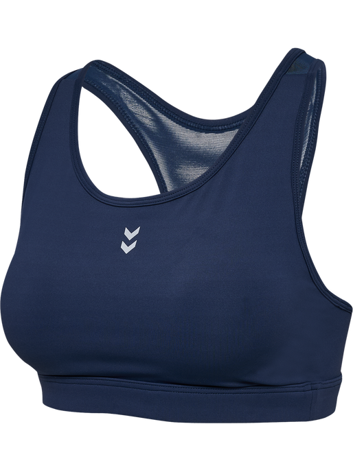 hmlPULSE MEDIUM SUPPORT BRA, DRESS BLUES, packshot
