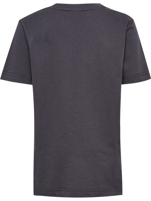 hmlPRINT T-SHIRT S/S, EBONY hmlPRINT T-SHIRT S/S, EBONY, packshot