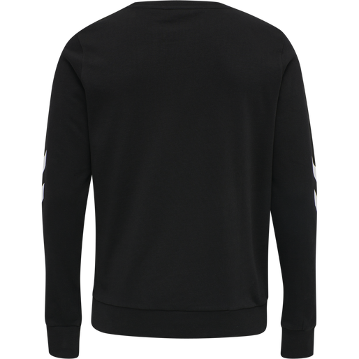 hmlLEGACY SWEATSHIRT PLUS, BLACK, packshot