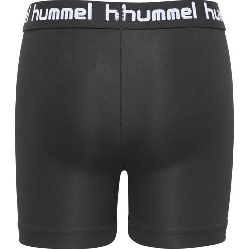 HMLTONA TIGHT SHORTS, BLACK HMLTONA TIGHT SHORTS, BLACK, packshot