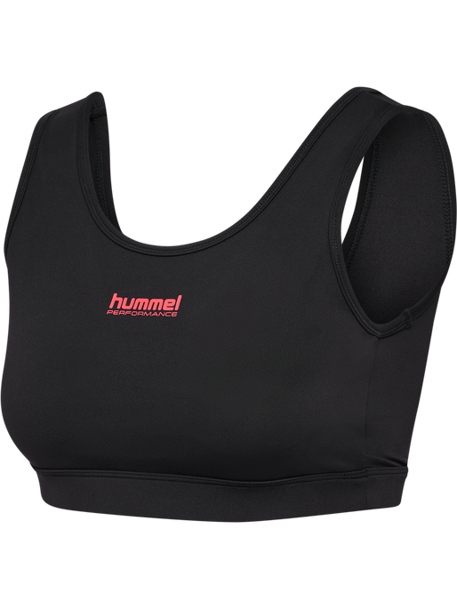 hmlHIIT INTENSITY BRA, BLACK hmlHIIT INTENSITY BRA, BLACK, packshot