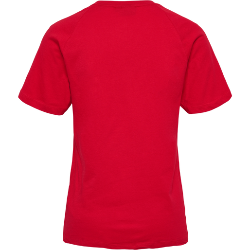 hmlNONI 2.0 T-SHIRT, BARBADOS CHERRY, packshot