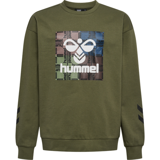 hmlBODHI SWEATSHIRT, !KALAMATA, packshot