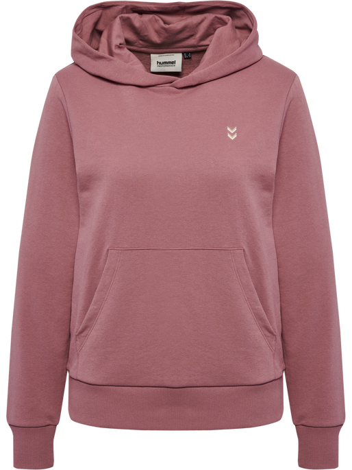 hmlPULSE W SWEAT HOODIE, WISTFUL MAUVE, packshot