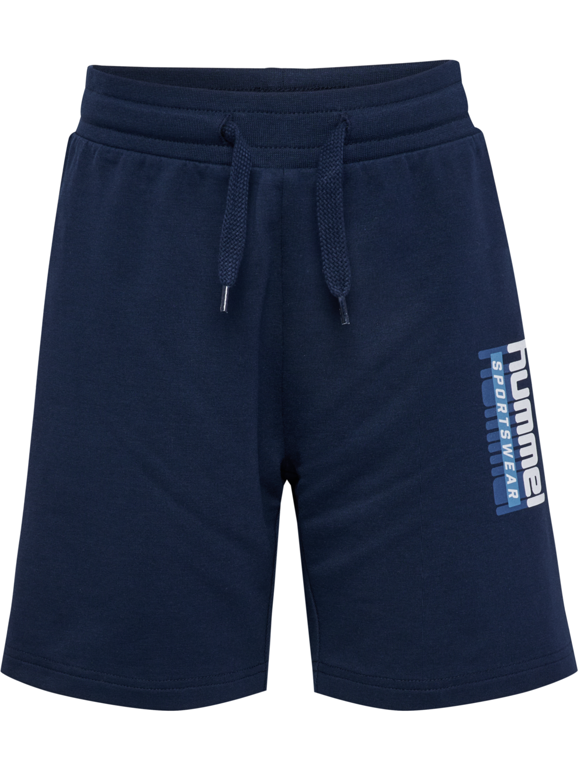 hmlTUKAS SHORTS, BLACK IRIS/BLACK IRIS, packshot