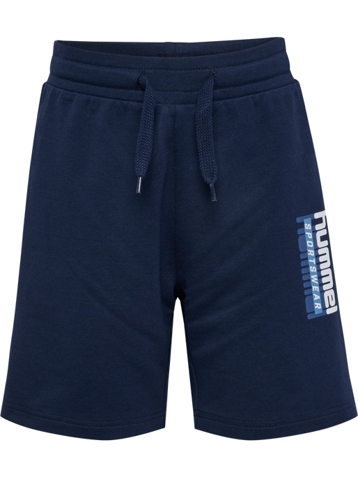 hmlTUKAS SHORTS, BLACK IRIS/BLACK IRIS, packshot