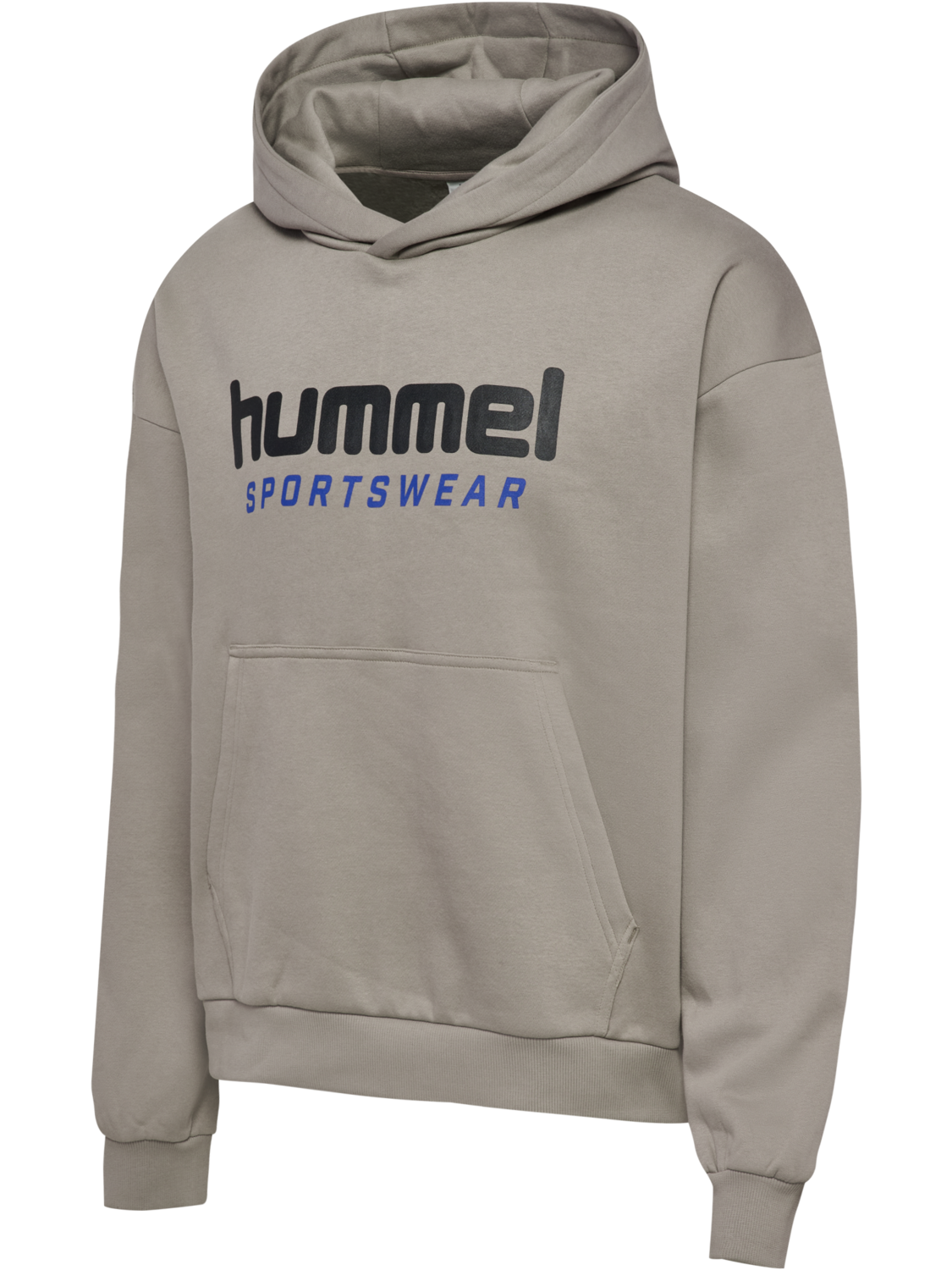 hmlBOXY HOODIE LOGO, ROCK RIDGE, packshot
