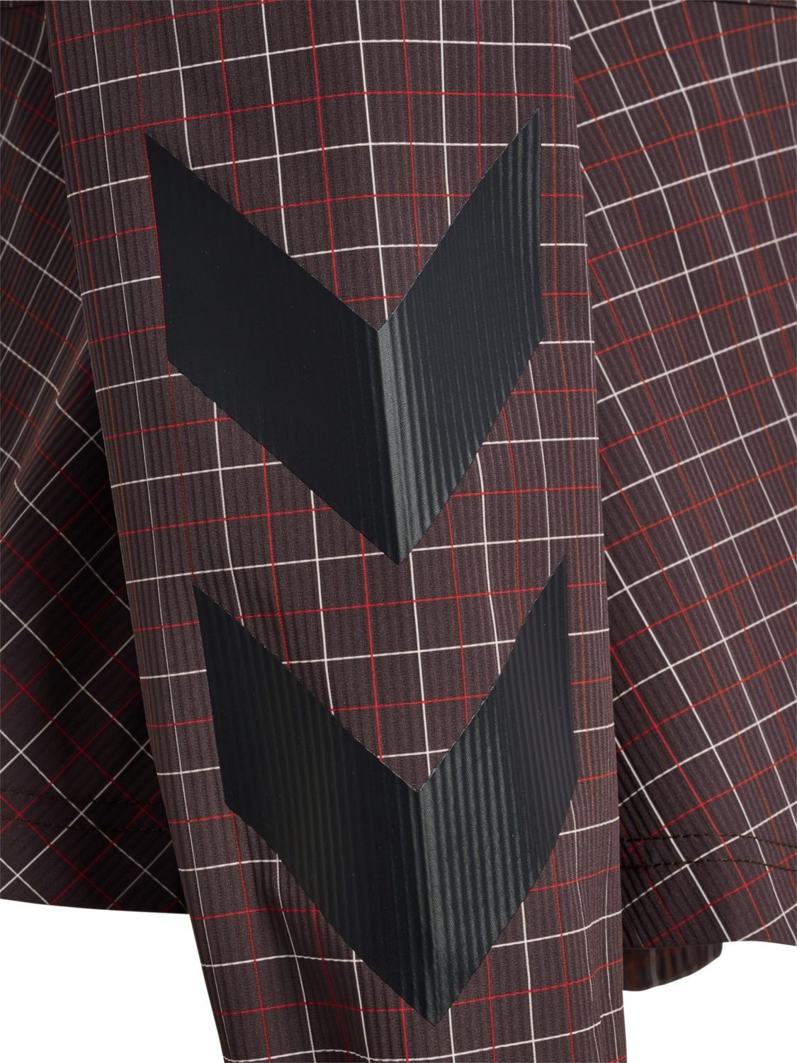 hmlI-D FUNNEL NECK CHECK JACKET, CHECKERS, packshot