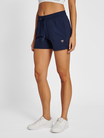 hmlIC BILLIE SHORTS, PEACOAT, model