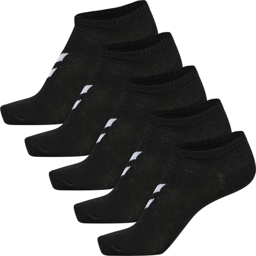 hmlMATCH ME SOCK 5-PACK, BLACK/BLACK, packshot