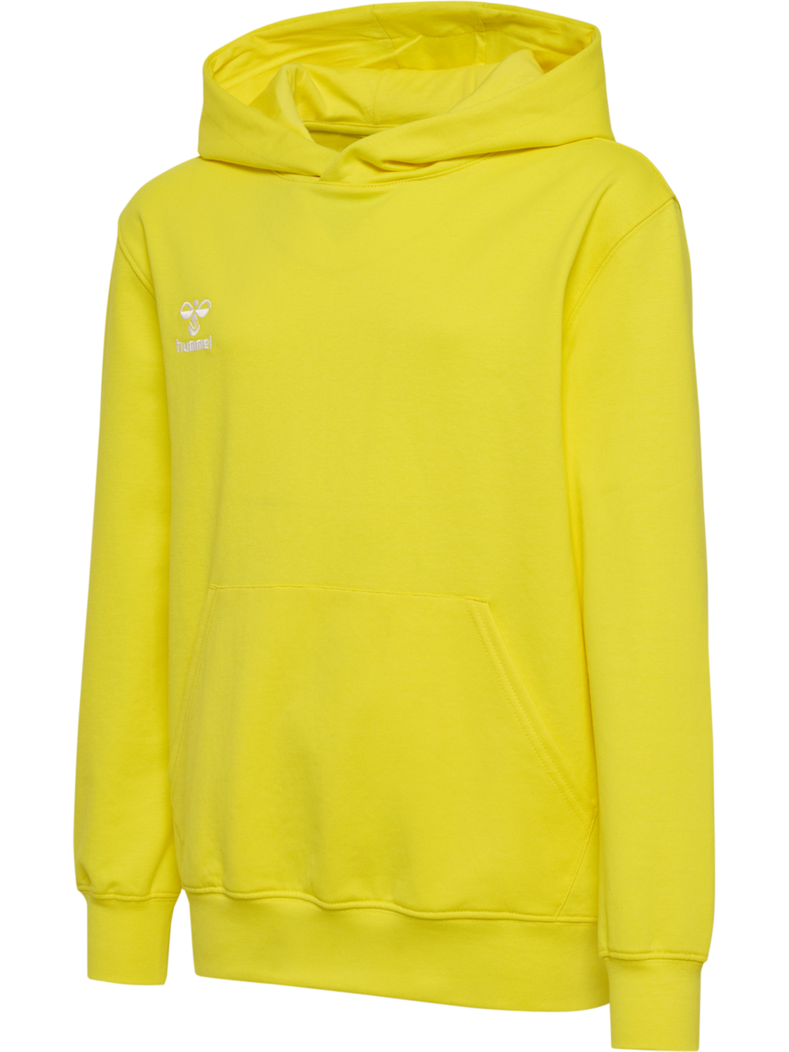 hmlGO 2.0 HOODIE KIDS, BLAZING YELLOW, packshot
