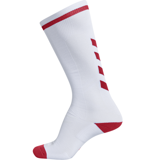 ELITE INDOOR SOCK HIGH, WHITE/TRUE RED ELITE INDOOR SOCK HIGH, WHITE/TRUE RED, packshot