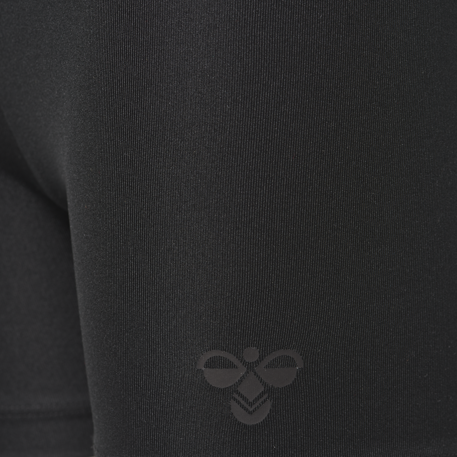 HMLTONA TIGHT SHORTS, BLACK, packshot