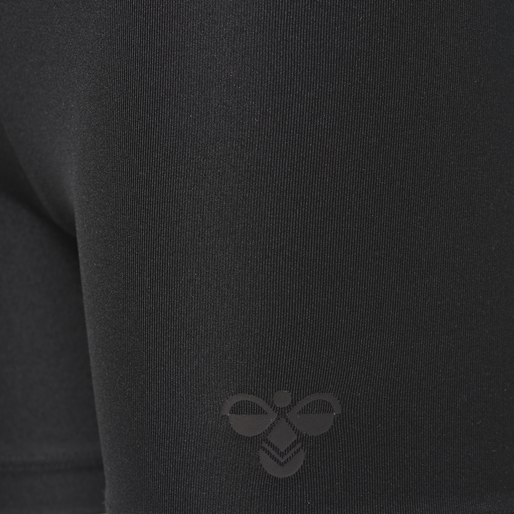 HMLTONA TIGHT SHORTS, BLACK HMLTONA TIGHT SHORTS, BLACK, packshot