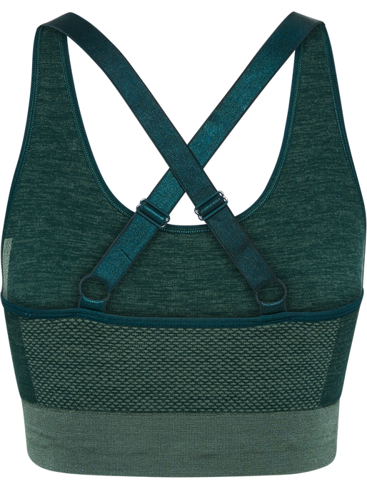 hmlCLEA SEAMLESS  SPORTS TOP, GREEN GABLES/GARDEN TOPIARY ME, packshot