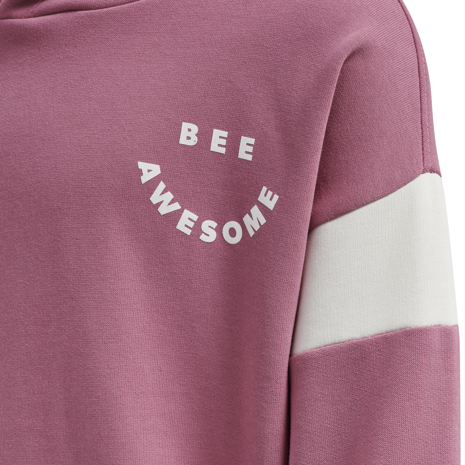 hmlOPTIMISM HOODIE, HEATHER ROSE, packshot