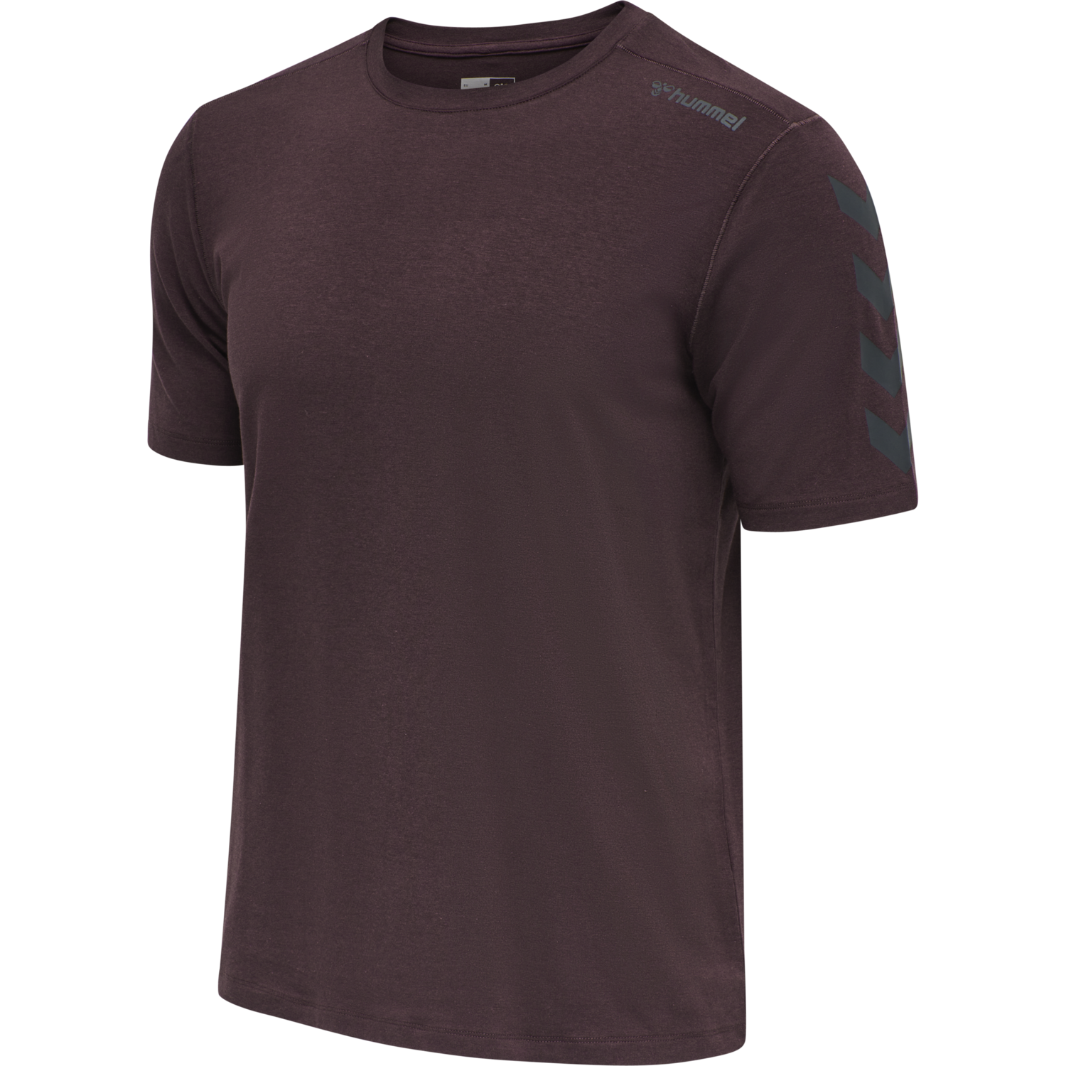 hmlMACE T-SHIRT, FUDGE, packshot