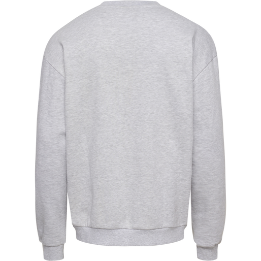 hmlLP10 BOXY SWEATSHIRT, LIGHT GREY MELANGE, packshot