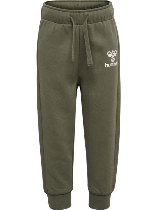 hmlHUMMING CREWSUIT, DUSTY OLIVE, packshot
