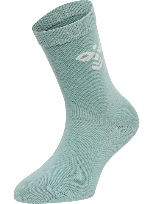 SUTTON 3-PACK SOCK, BLUE SURF, packshot