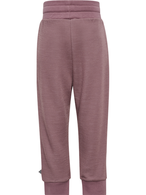 hmlMINI WOOL PANTS, TWILIGHT MAUVE, packshot