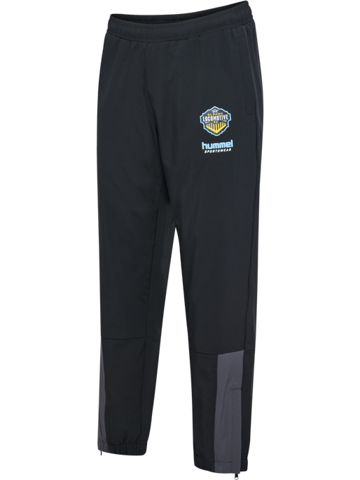 hmlLOOSE TRACK PANTS SW EL PASO, BLACK, packshot