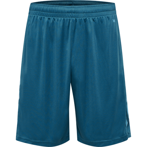 hmlCORE XK POLY SHORTS, BLUE CORAL, packshot