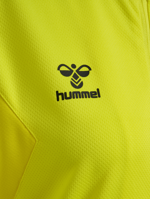 hmlAUTHENTIC PL ZIP JACKET WOMAN, BLAZING YELLOW, packshot