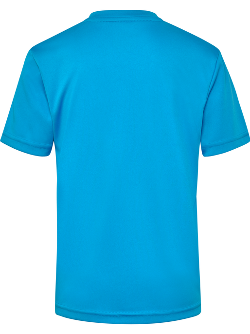 hmlLOGO JERSEY S/S KIDS, DIVA BLUE, packshot