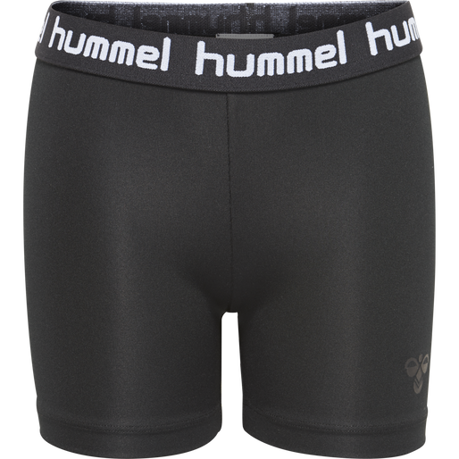 HMLTONA TIGHT SHORTS, BLACK HMLTONA TIGHT SHORTS, BLACK, packshot