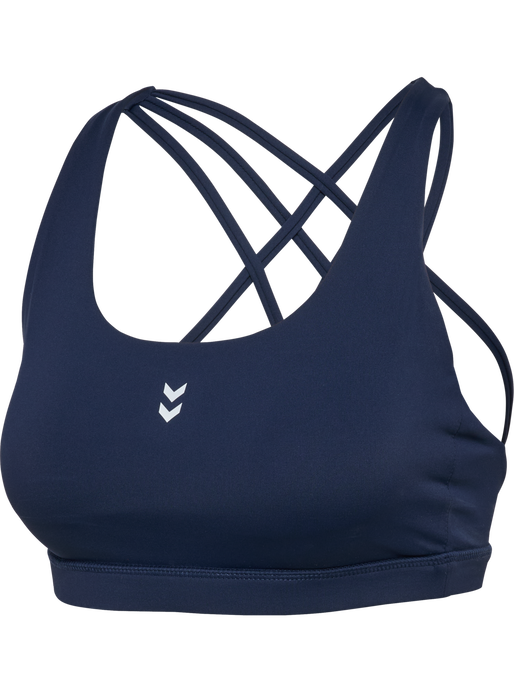 hmlFAST IMPACT STRAP BRA, DRESS BLUES hmlFAST IMPACT STRAP BRA, DRESS BLUES, packshot