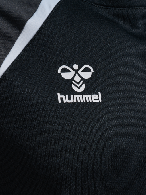 hmlLEAD 2.0 CREW SWEAT, BLACK/ASPHALT hmlLEAD 2.0 CREW SWEAT, BLACK/ASPHALT, packshot