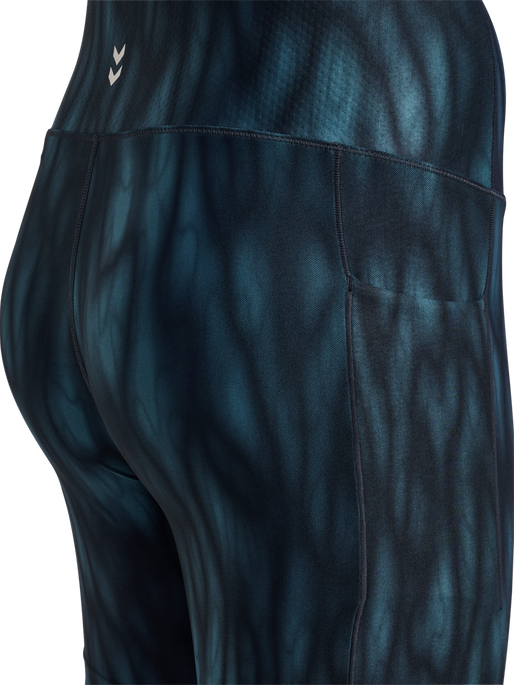 hmlHIIT AOP INTENSITY SHORT TIGHTS, STARGAZER, packshot