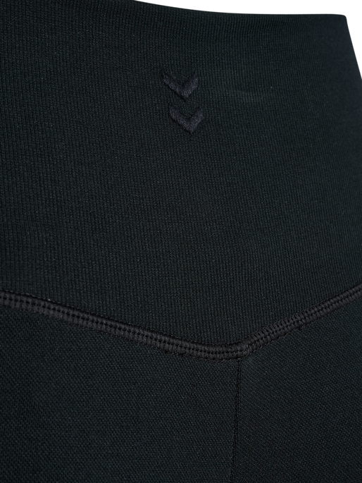 hmlHIIT SEAMLESS FLARE TIGHTS, BLACK hmlHIIT SEAMLESS FLARE TIGHTS, BLACK, packshot