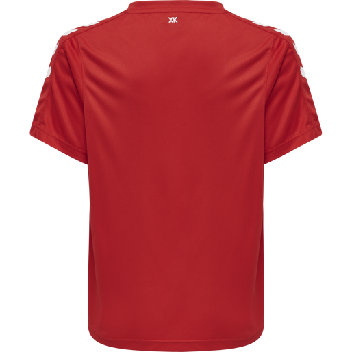hmlCORE XK POLY JERSEY S/S KIDS, TRUE RED hmlCORE XK POLY JERSEY S/S KIDS, TRUE RED, packshot