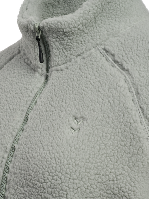 hmlPULSE FLEECE W PULLOVER, BELGIAN BLOCK, packshot