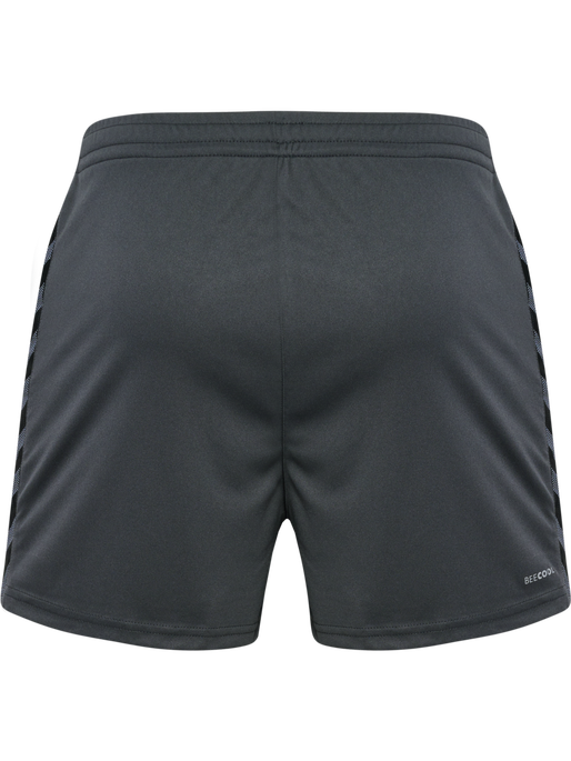 hmlAUTHENTIC PL SHORTS WOMAN, ASPHALT, packshot