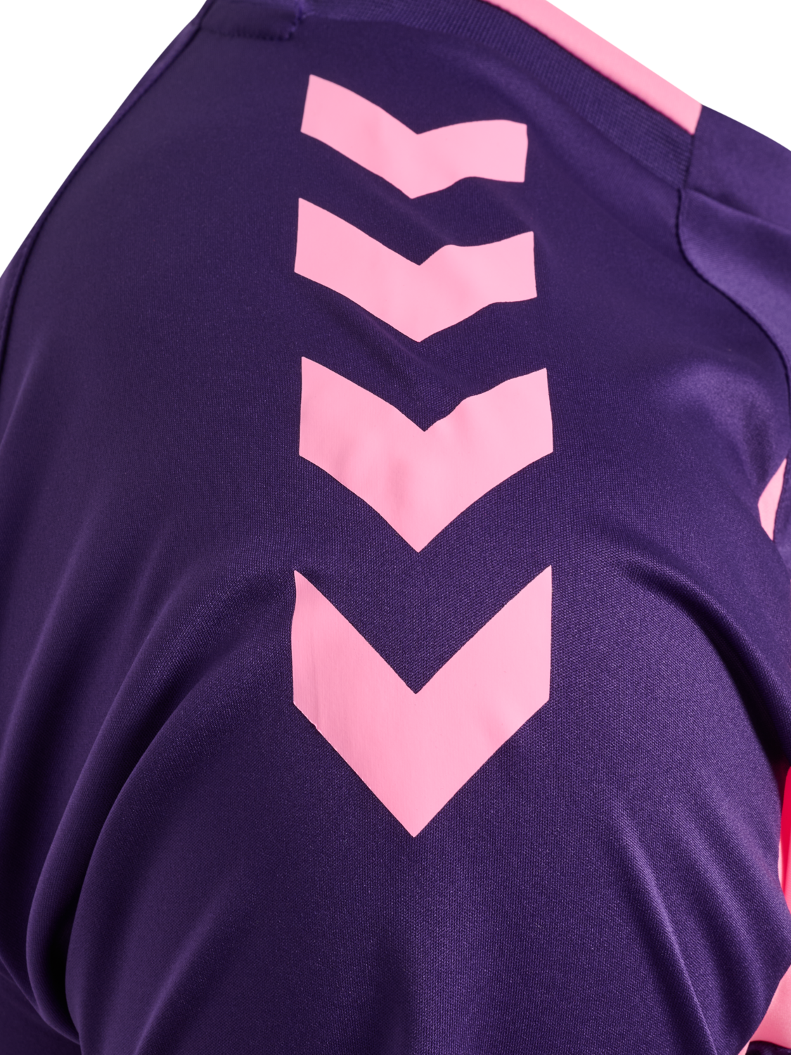hmlCORE 2.0 JERSEY S/S, ACAI/COTTON CANDY, packshot