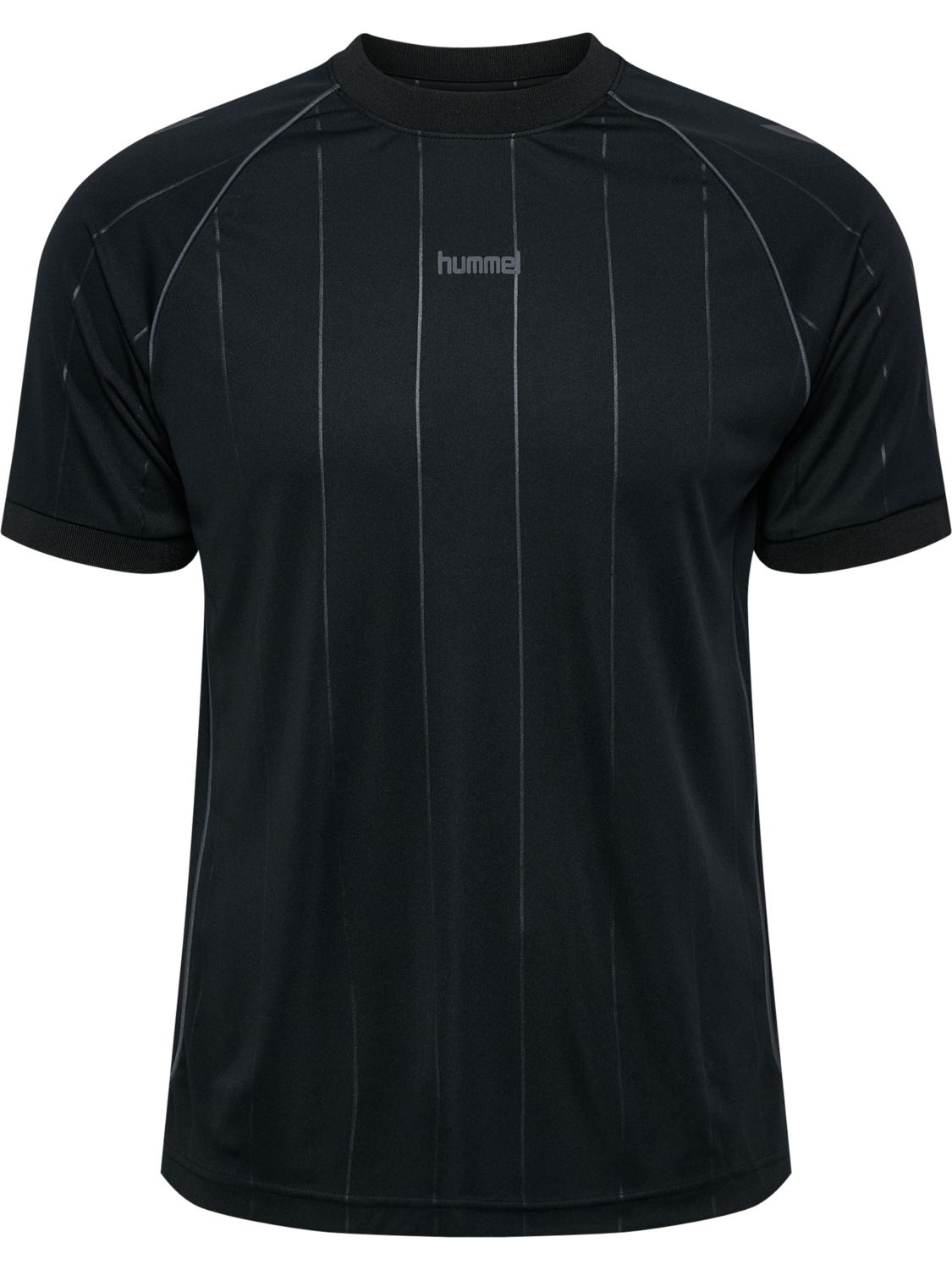 hmlPITCH T-SHIRT S/S, BLACK, packshot