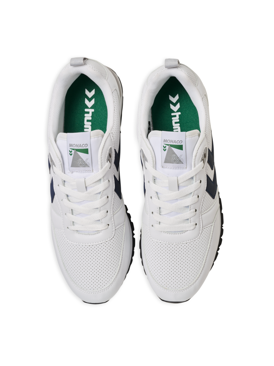 MONACO 86 PERFORATED, WHITE/NAVY/GREEN, packshot