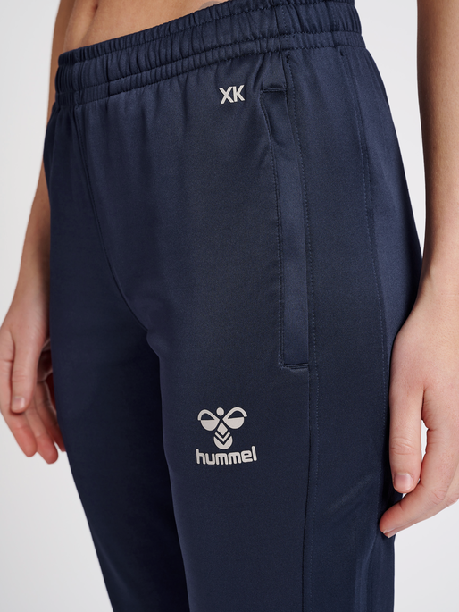 hmlCORE XK POLY PANTS WOMAN, MARINE, model